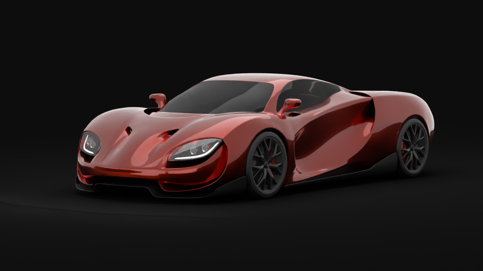 The Salhi 1 My own supercar design